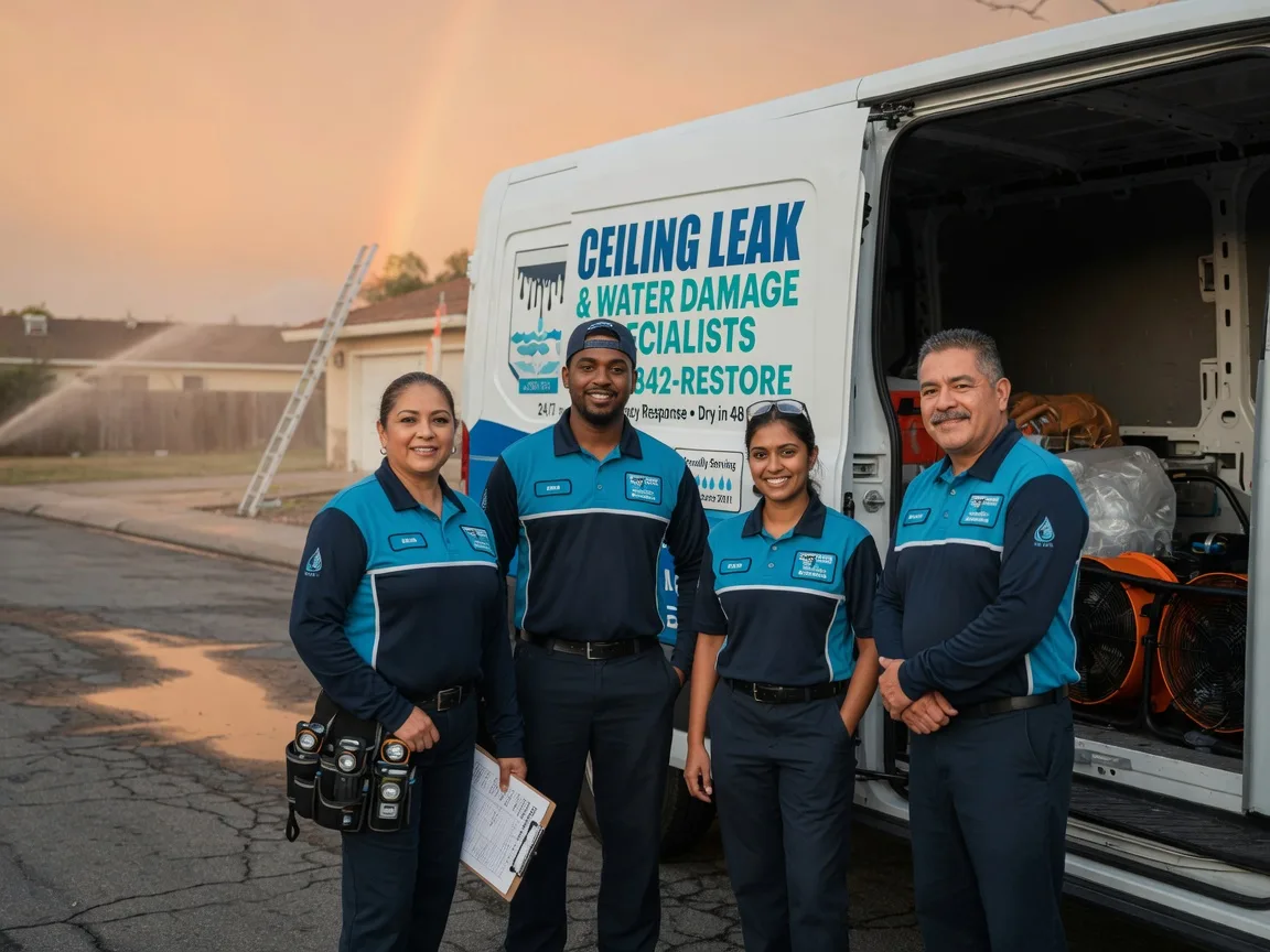 Ceiling Leak Cleanup company in Hazen, ND